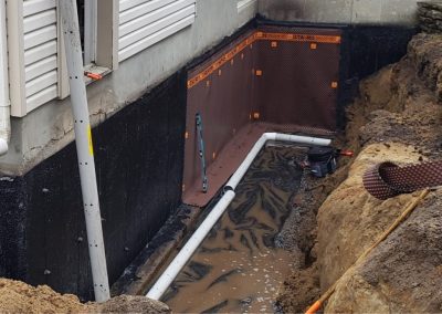 Installation-de-drain-francais-Laval-renovation-Apres-Sinistre situé à Montréal